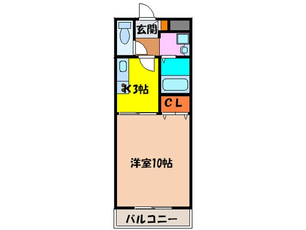 ｱﾝﾌﾟﾙ-ﾙｸﾗ-ｼﾞｭｺﾘ-ﾇｼｬﾝⅡの物件間取画像